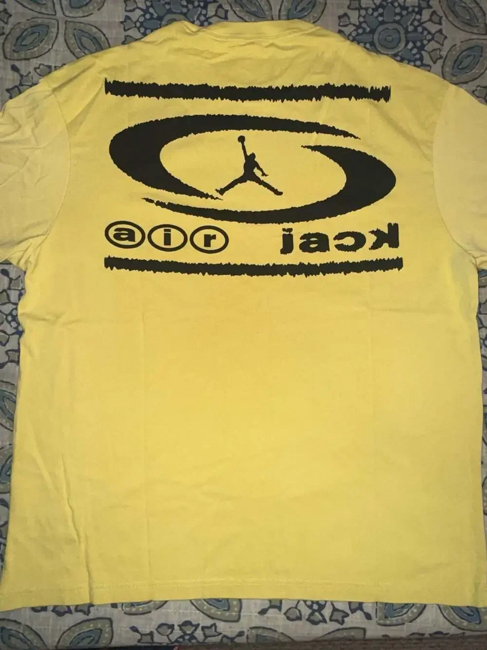 Jordan x Travis Scott Cactus Jack T-Shirt Celery DZ5514-308